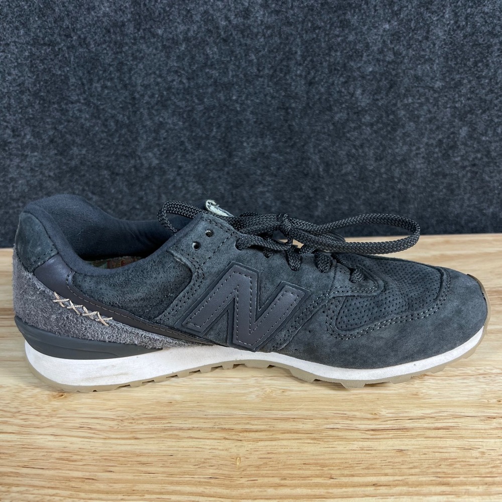 New Balance 696 Summer Utility Charcoal Grey Suede Sneakers WL696BY Womens 7 - Picture 9 of 9